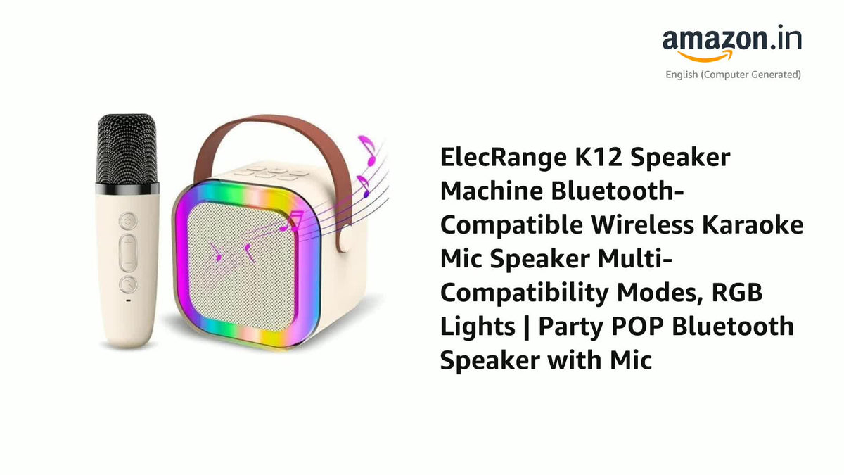 K12 Karaoke Mic Speaker