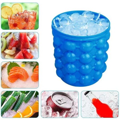 Ice Genie Silicone Ice Cube Maker (120 Cubes)