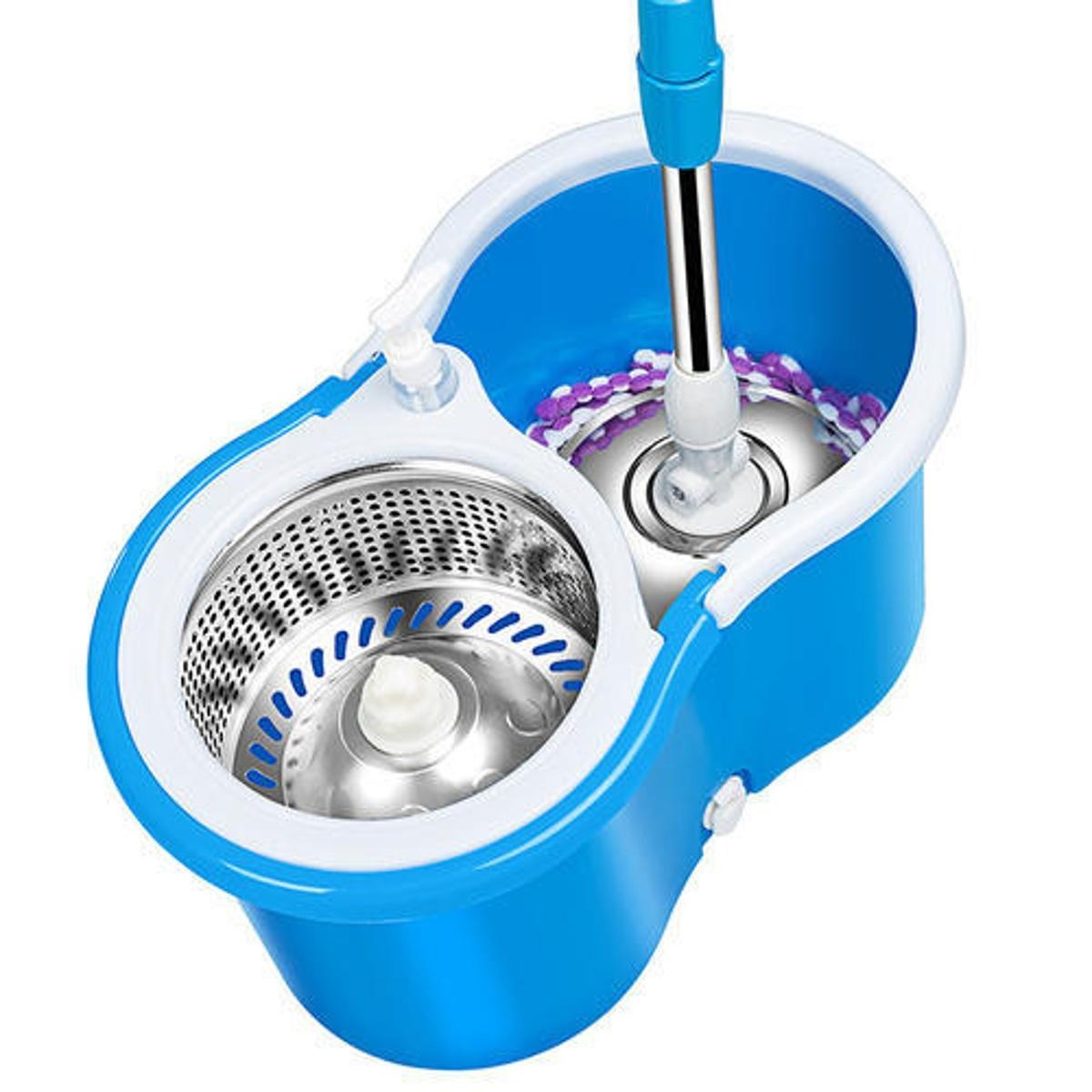 Easy Spin Magical Mop & Steel Bucket Set
