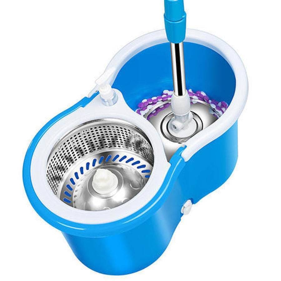 Easy Spin Magical Mop & Steel Bucket Set
