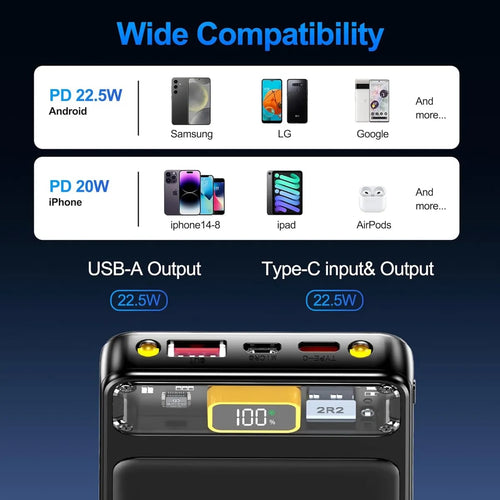 Slim Portable Power Bank