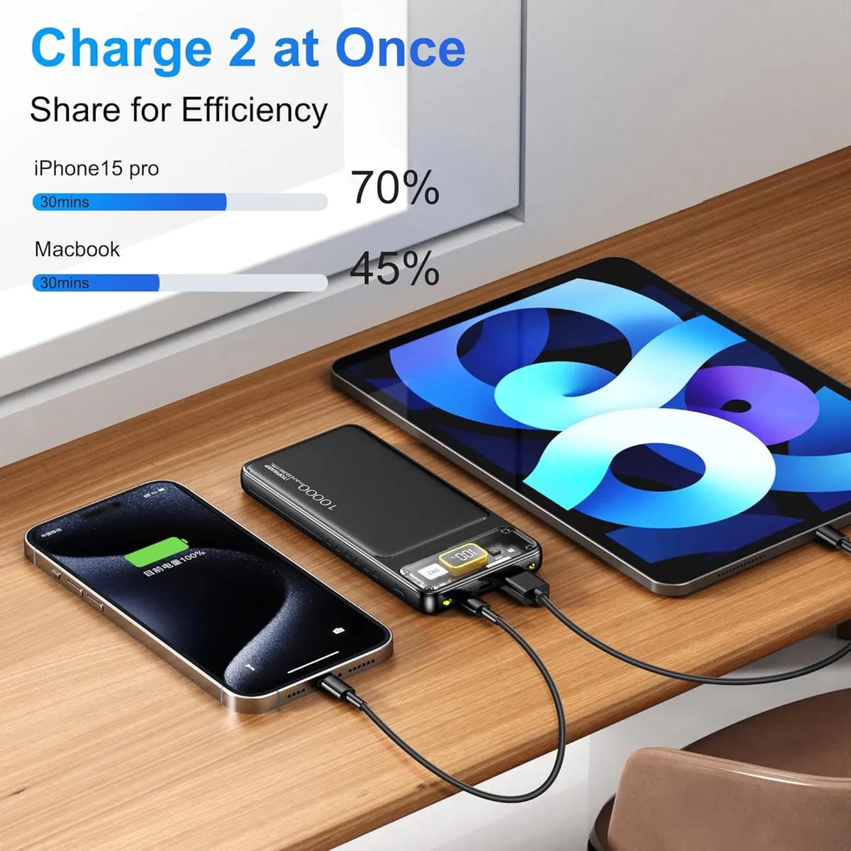 Slim Portable Power Bank