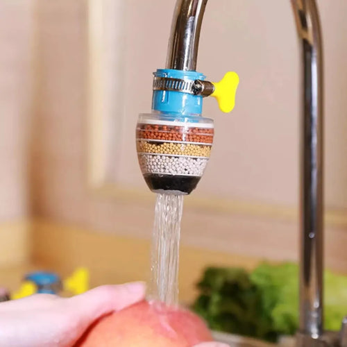 Anti-Splash Fan Faucet – Water-Saving Kitchen Tap Filter