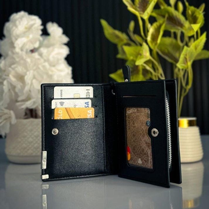 Baellerry Men's Zipper Leather Wallet