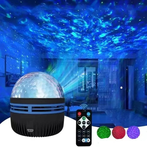 Aurora Galaxy Star Projector Night Light