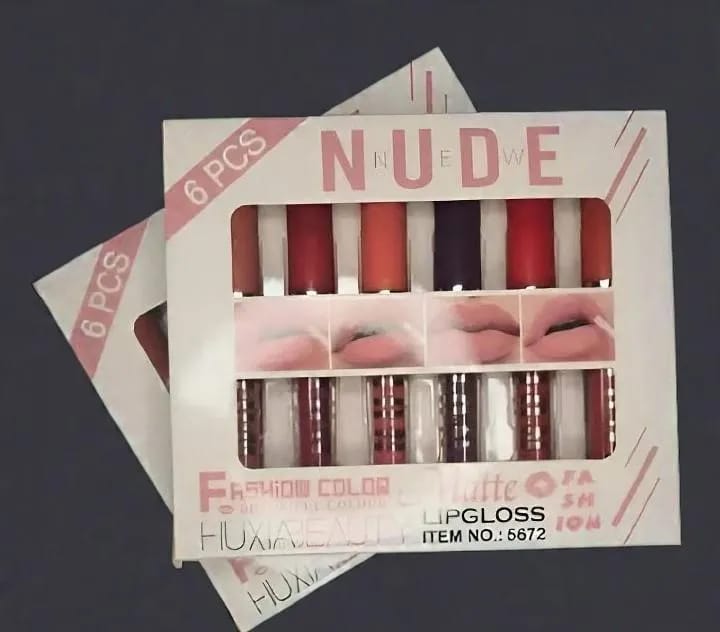 Matte Liquid Lipstick & Lip Gloss Set