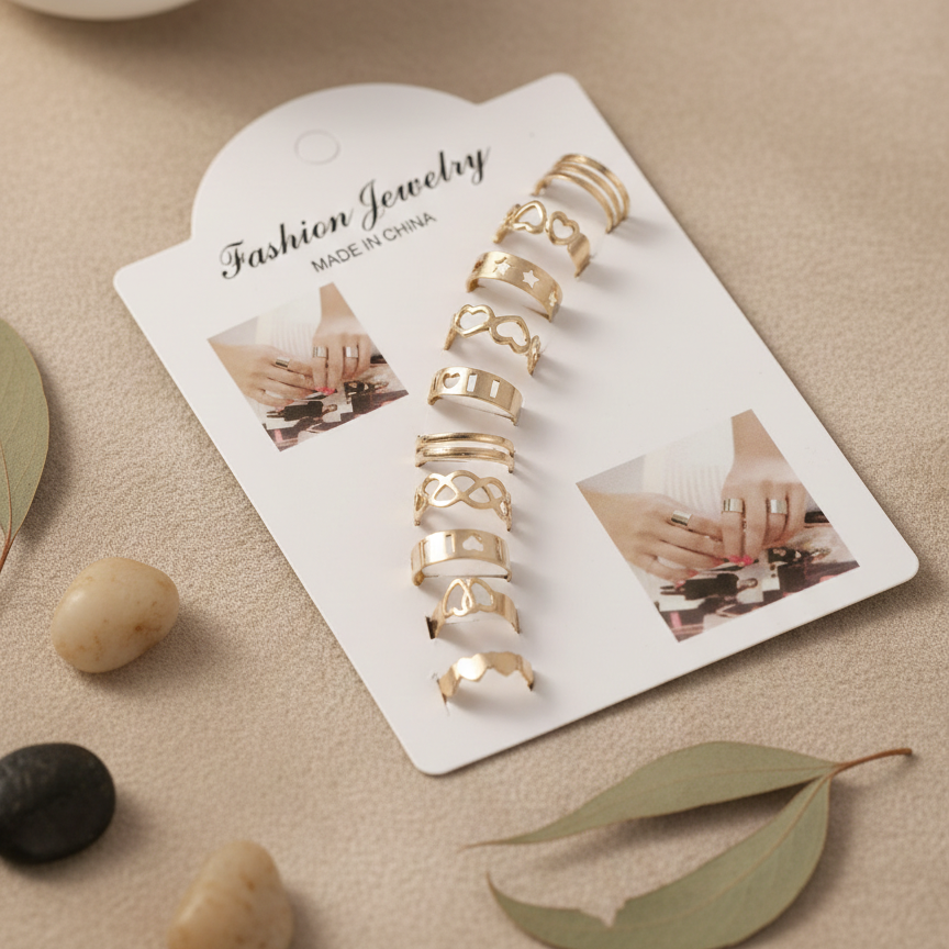 Adjustable Ring Set for Women