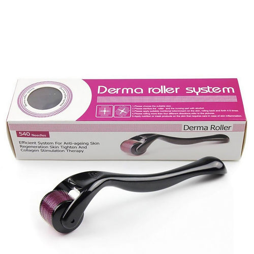 Titanium Derma Roller 0.5mm – Skincare Microneedle Roller (with Box)